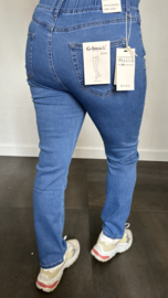 G-smack stretch joggjeans met elastiek