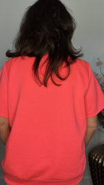 Sweatshirt J'adore panter/ bling Pink Neon