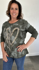 T-shirt panter love army