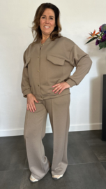 2-Delig comfy pak Wilma taupe