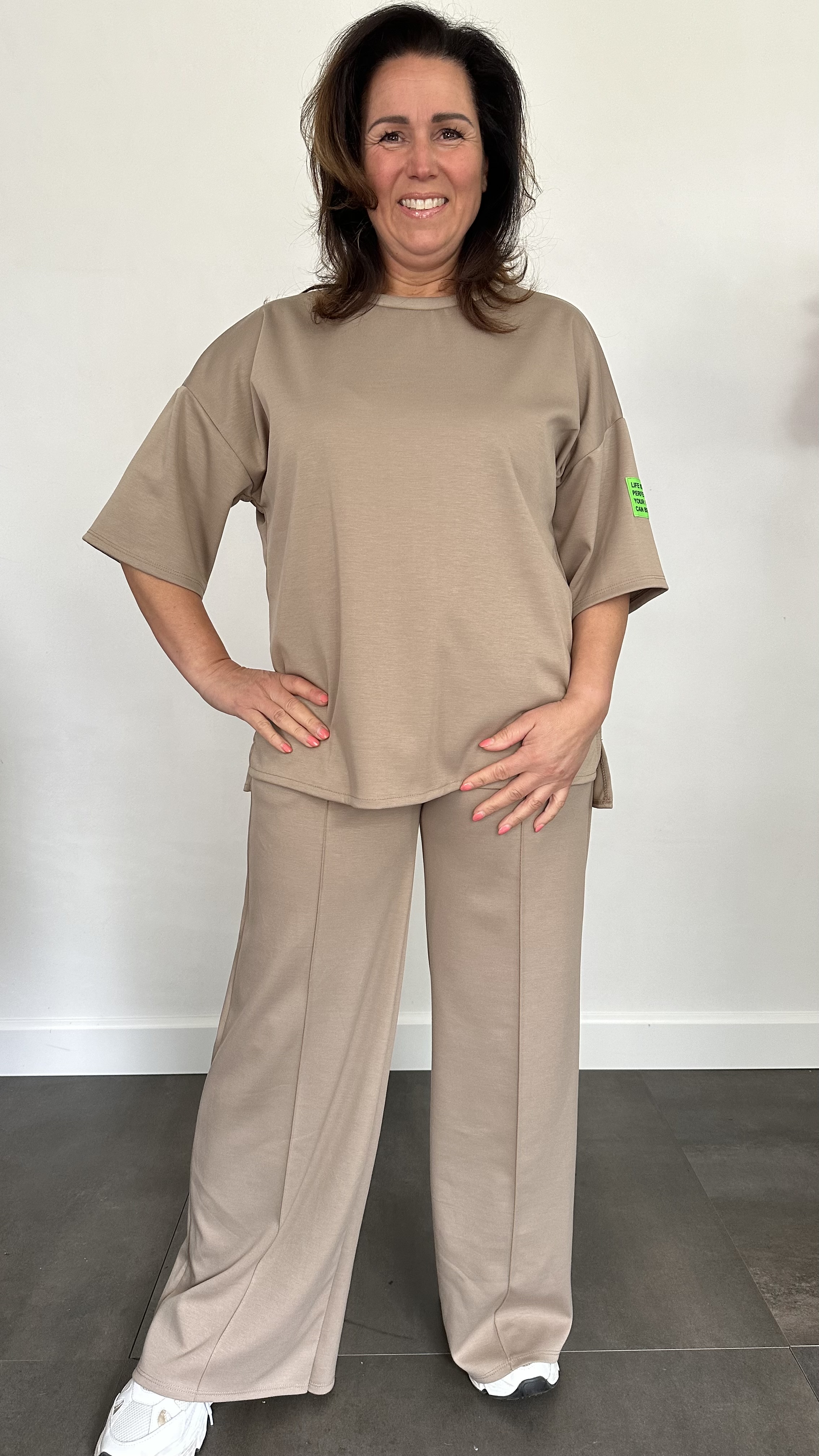 Comfy pak Thalia taupe