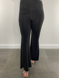 Flared pants zwart