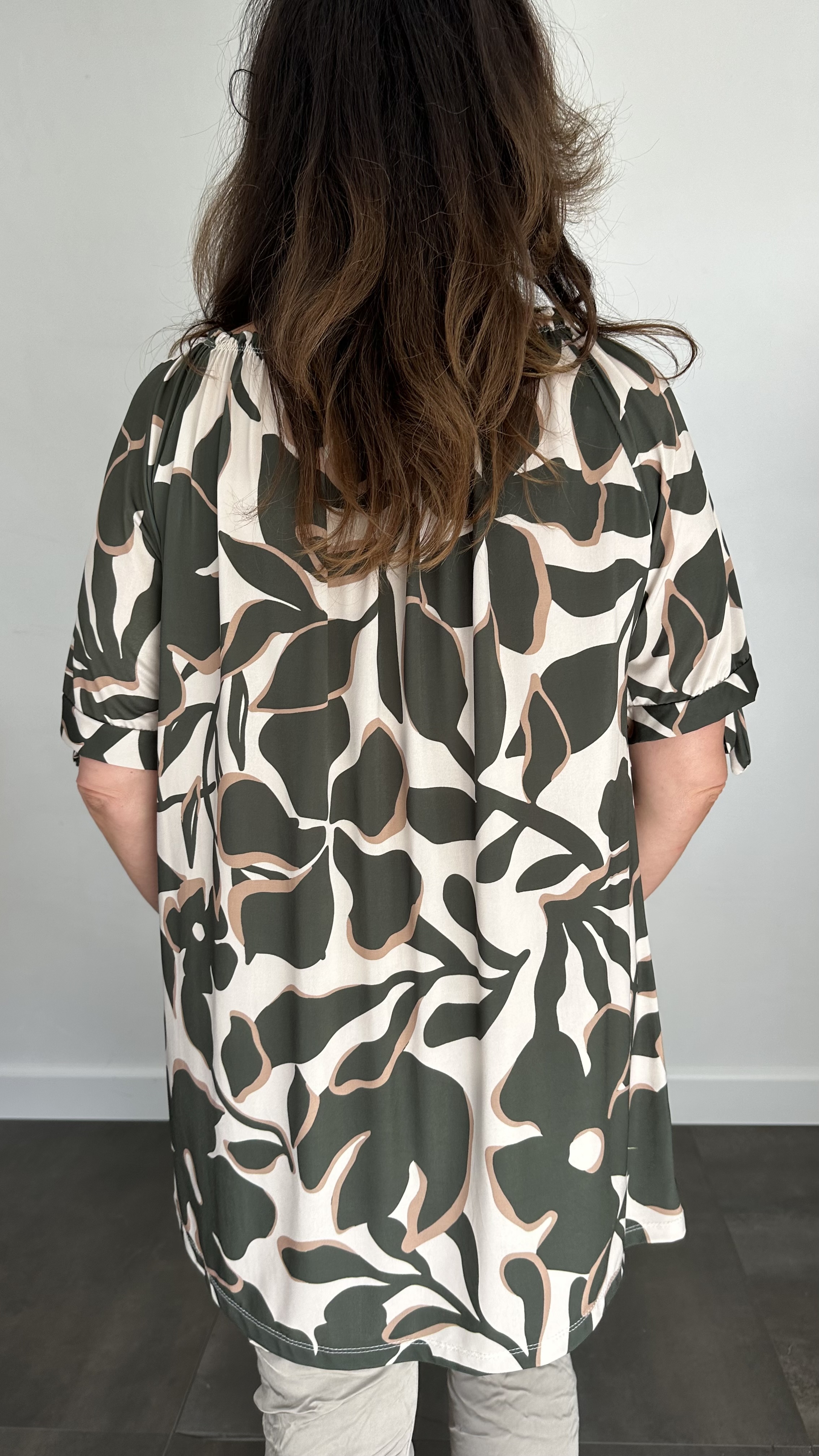 Top/ Tuniek fantasy flower army
