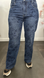 G-smack Wide leg stretch jeans Roos