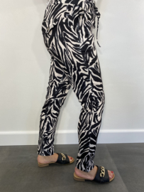 Stretch broek Emma zebra
