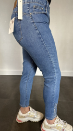 B.S. Jeans parels & strass