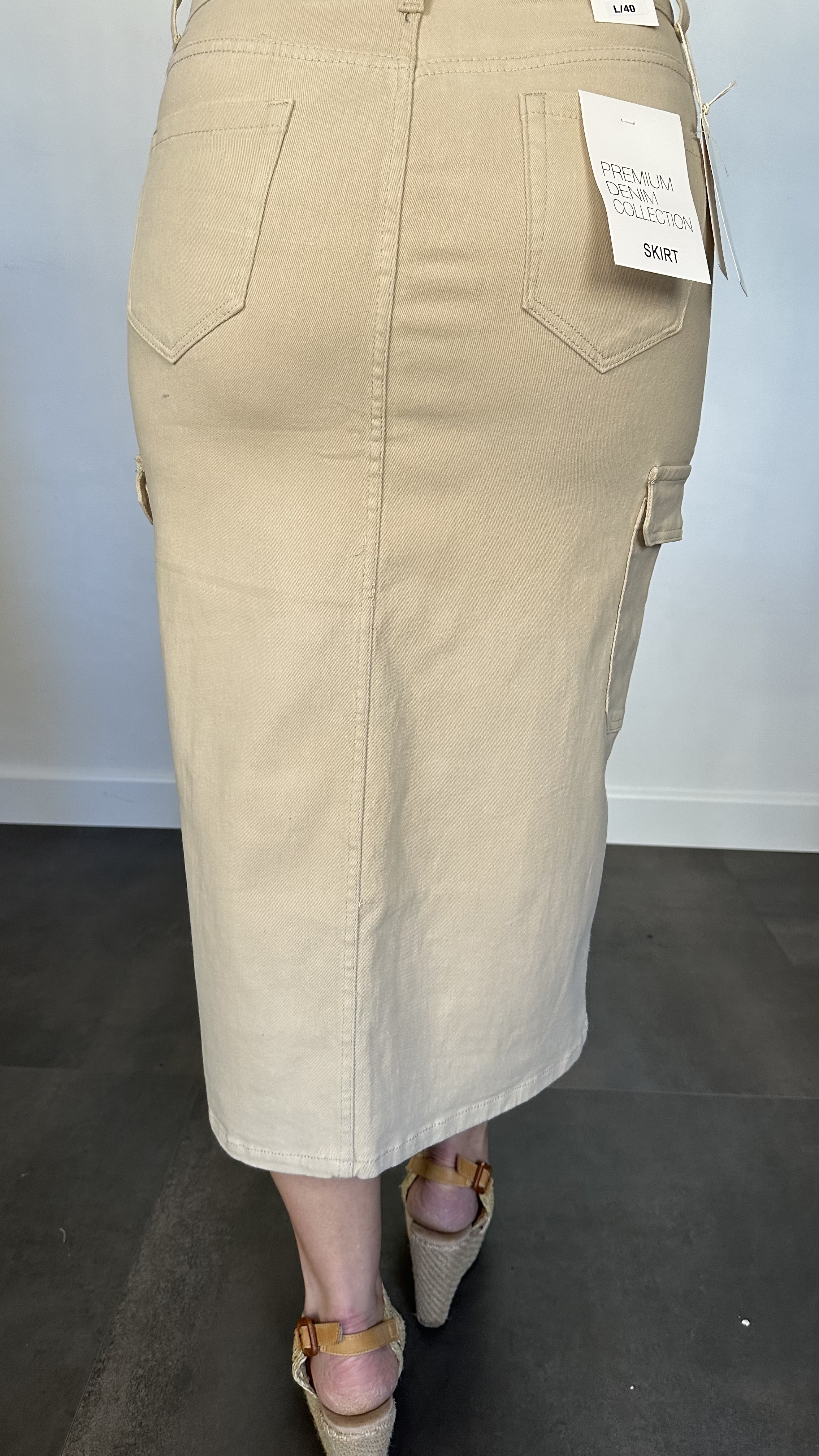Denim rok G-smack zand