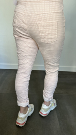 Joggjeans jacquard Bibi roze