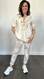 Joggjeans animal mix zand