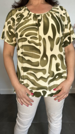 Ballon shirt met elastiek Fantasy Animal army