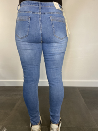 G-smack skinny jeans glitter blue