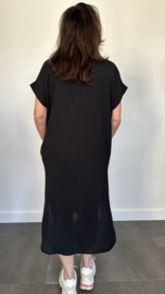 Jurk Maya +Size zwart