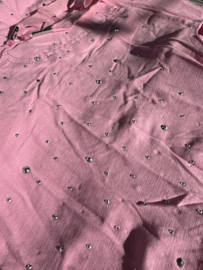 Joggjeans silver sparkle pink