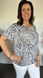 Ballon shirt met elastiek Rain