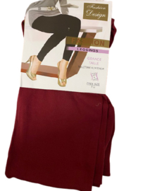 Thermo legging bordeaux