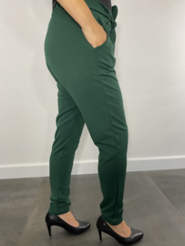 Broek met strik groen