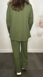 Crinkle pak met Gesp Army