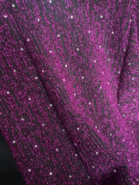 Glitter vest Roxane Magenta
