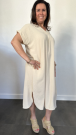 Jurk Maya +Size zand