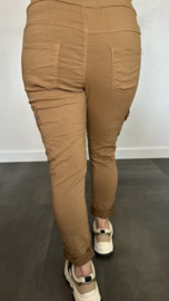 Cargo joggjeans cognac