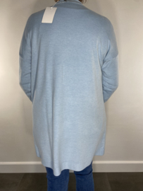 Vest Viki  kort licht blauw