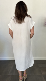 Jurk Maya +Size ecru