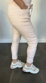 Joggjeans jacquard Donna roze