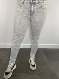 BBS jeans skinny stonewashed grijs SALE