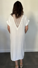 Jurk Lieke +Size Ecru