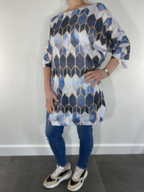 Truitje harlekijn blauw