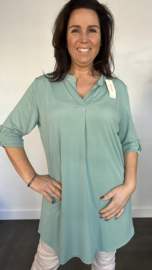 Tuniek Liz zeegroen