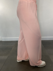 Broek met wijde pijpen roze