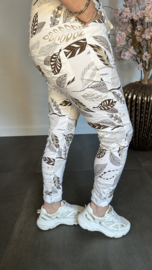 Joggjeans Botanic wit