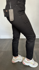 B.S. stretch broek zwart