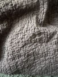 Crinkle palazzo broek Choco