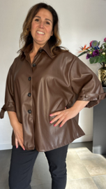 Trenchcoat kort bruin
