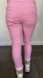 Joggjeans jacquard Bibi pink