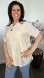 Blouse Silvi flowers Zand