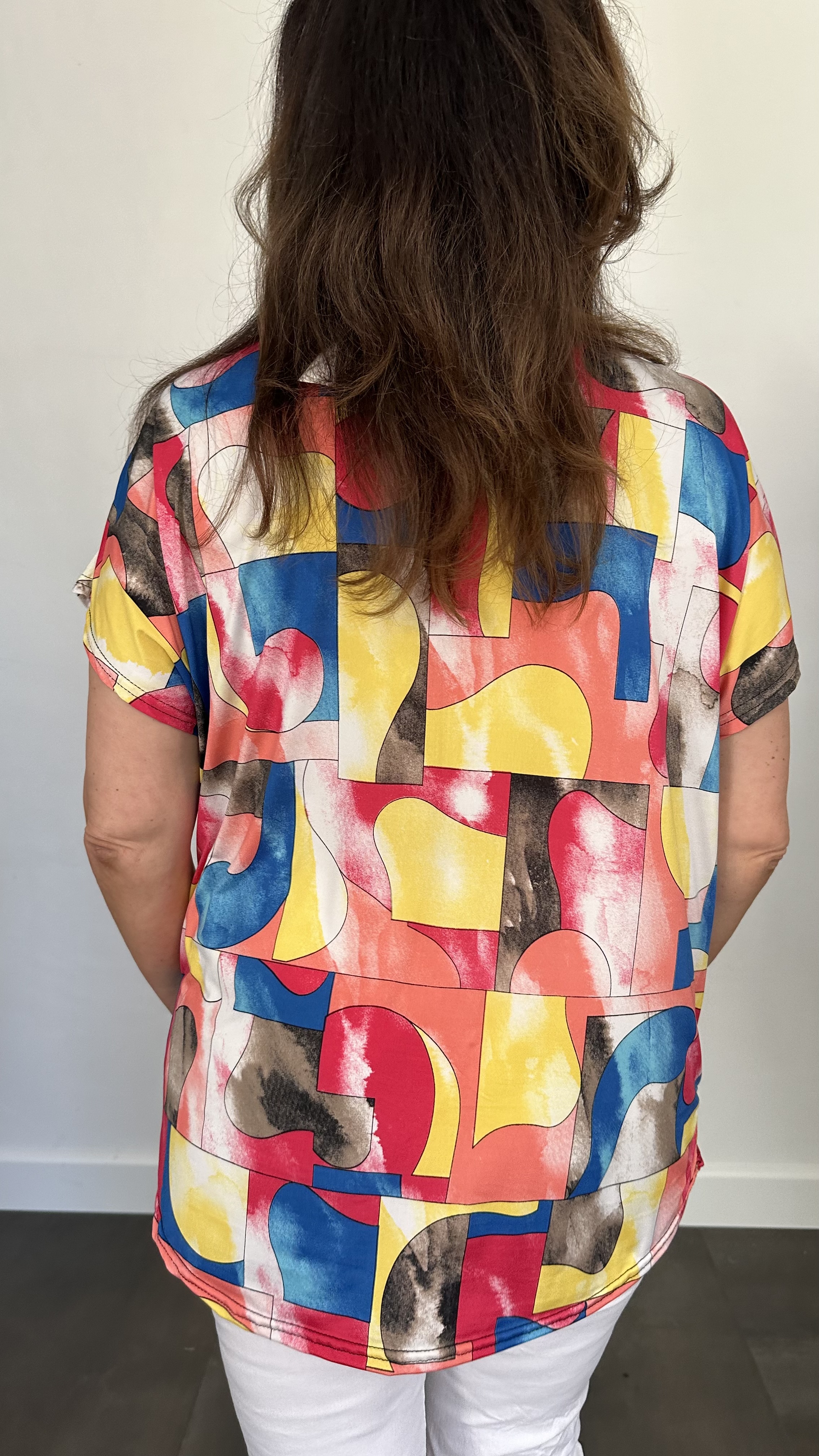 Shirt Zipp graphic colours