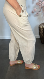 Ballon broek Veronique Zand