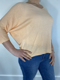 Trui daisy peach SALE