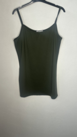 Top met spaghettibandjes stretch TRAVEL Army