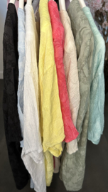 Blouse Silvi flowers Mint