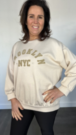 Sweater Brooklyn zand