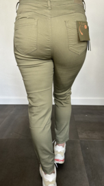 B.S. stretch broek army