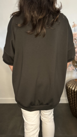 Sweatshirts Good vibes Zwart