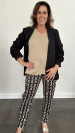 Travel broek Rome zwart