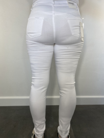 Goodies stretch broek wit SALE