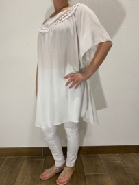 Tuniek vlinder wit