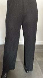 Broek Noélle sparkle lines zwart